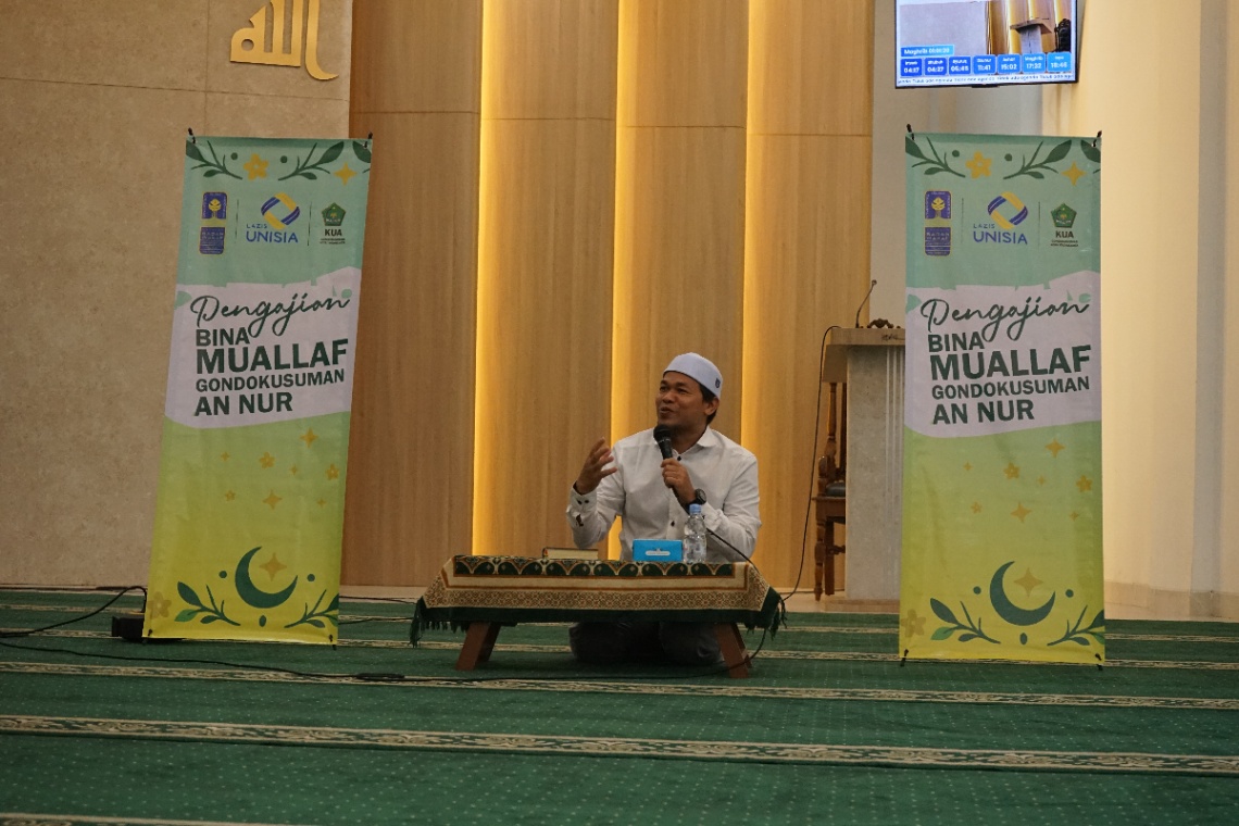 Lazis Unisia Gelar Pengajian Bina Mualaf Gondokusuman, Perkuat Istiqamah dalam Berislam